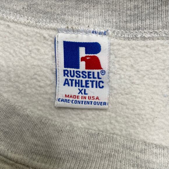 Vintage Russell Ida Bluestreaks Crewneck Sweatshirt Made in USA - Men's Size XL - Picture 3 of 4